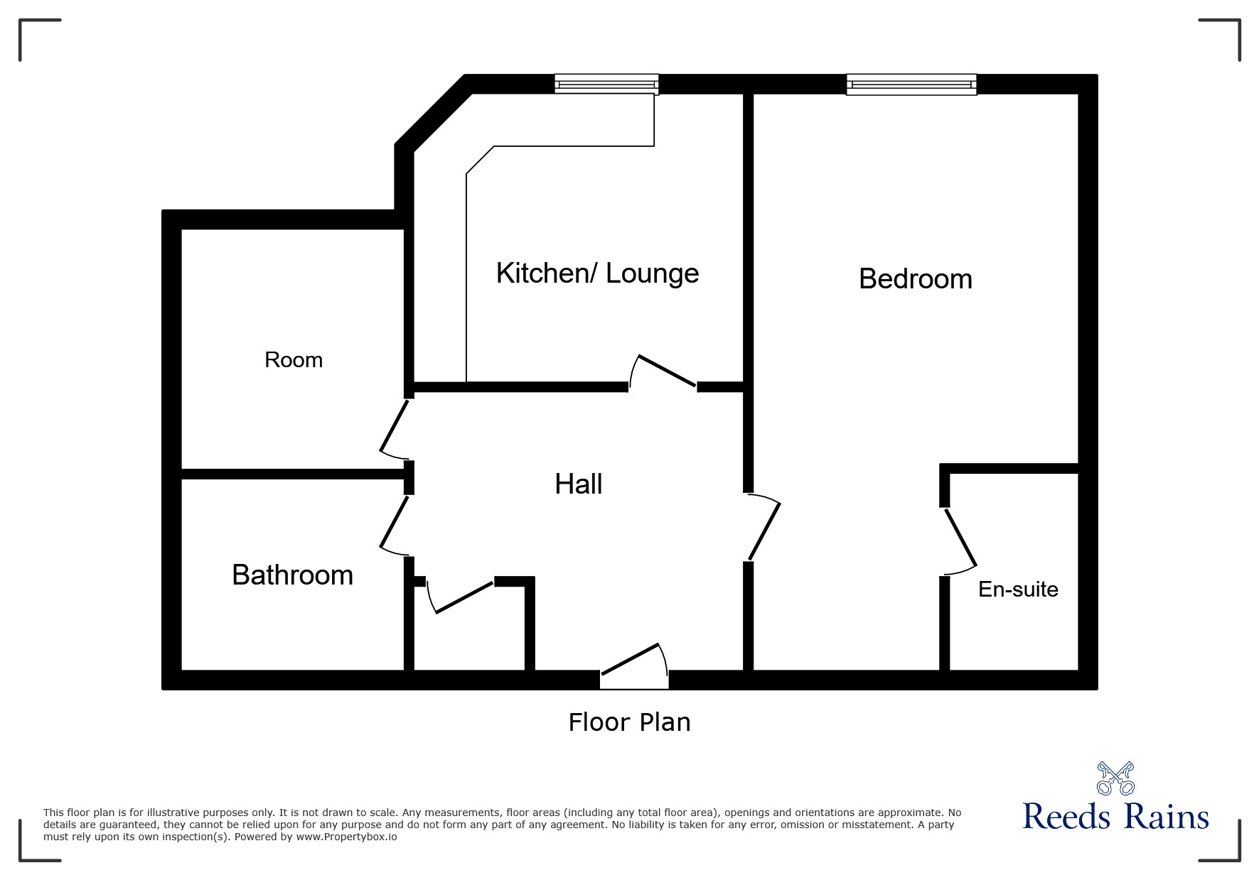 Floorplan of 1 bedroom  Flat to rent, Taylforth Close, Liverpool, Merseyside, L9