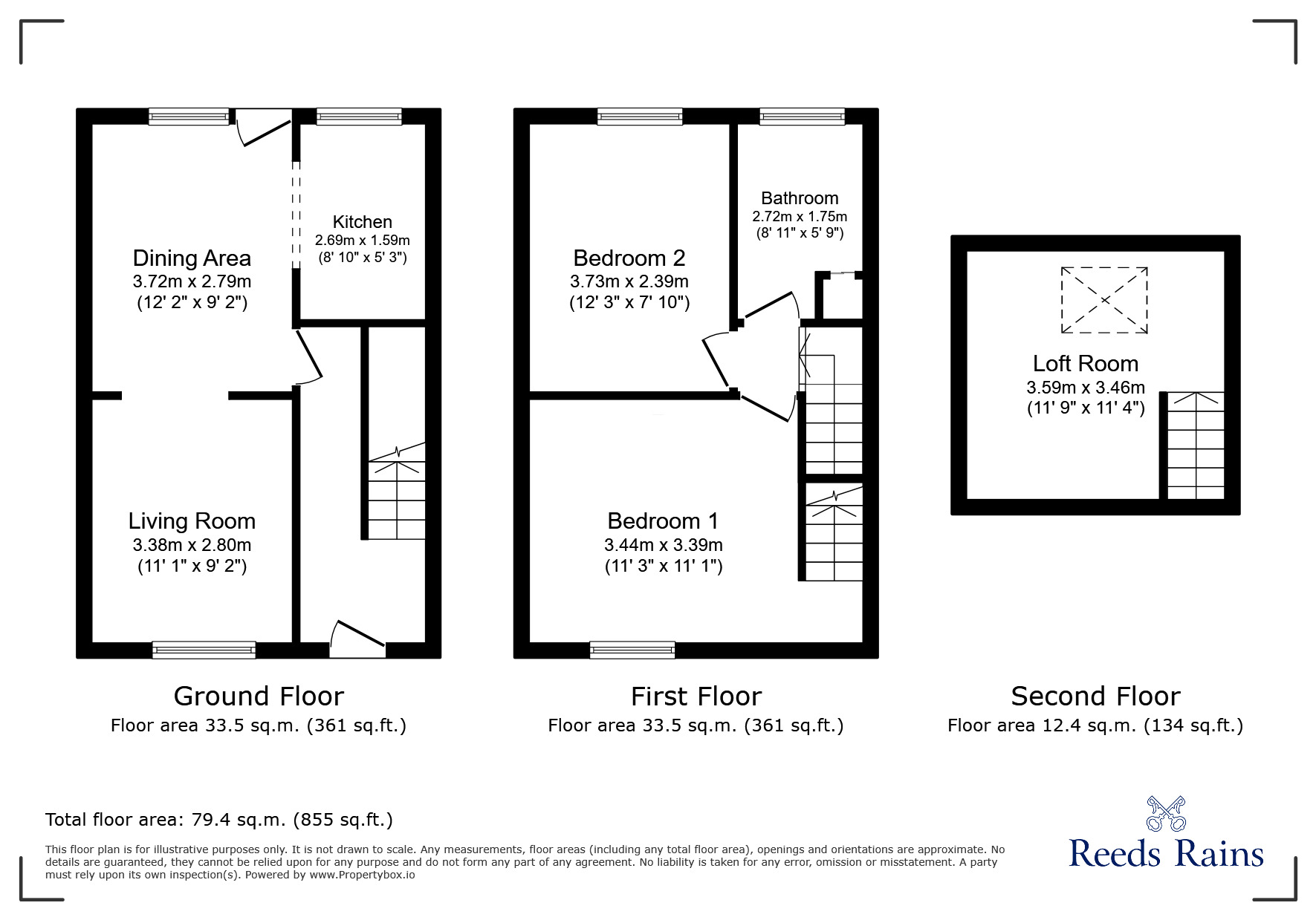 Floorplan of 2 bedroom Mid Terrace House for sale, Sutton Street, Liverpool, L13