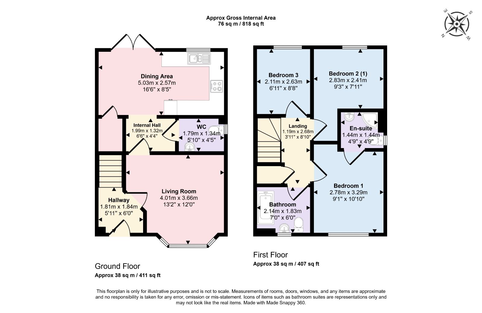 Floorplan of 3 bedroom Semi Detached House for sale, Annie Road, Bootle, Merseyside, L20