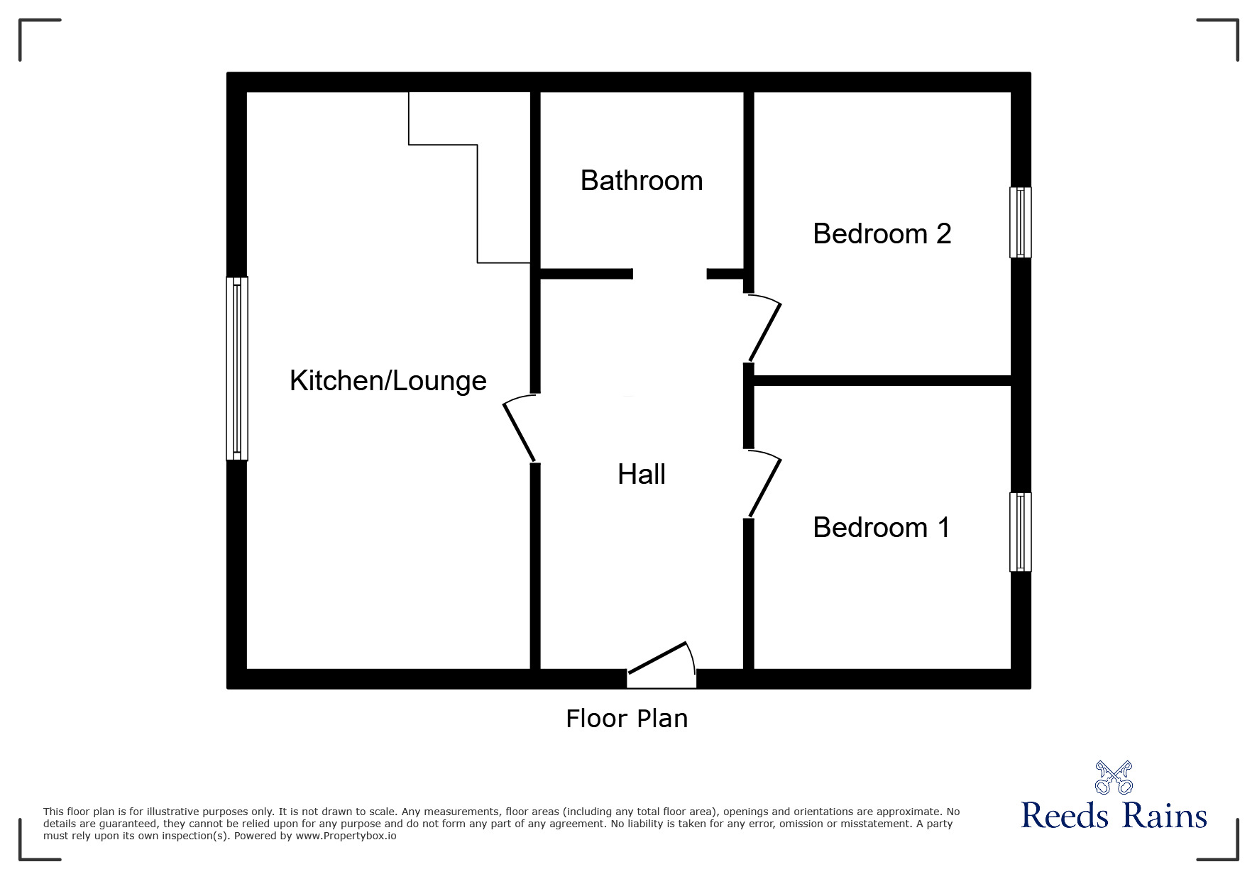 Floorplan of 2 bedroom Flat to rent, Victoria Street, Liverpool, Merseyside, L2