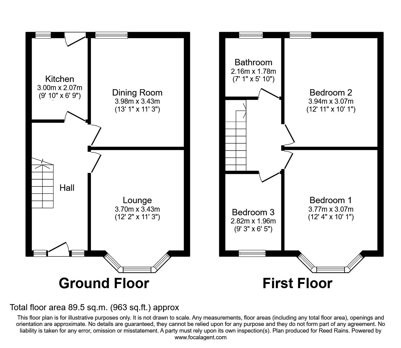 Floorplan of 3 bedroom End Terrace House for sale, Fallowfield Road, Liverpool, Merseyside, L15