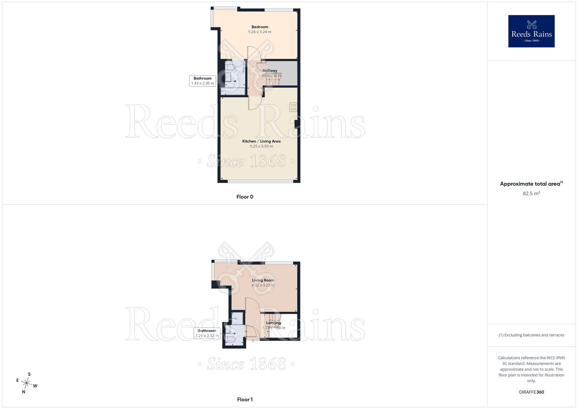 Floorplan of 2 bedroom Flat to rent, Rumford Place, Liverpool, Merseyside, L3