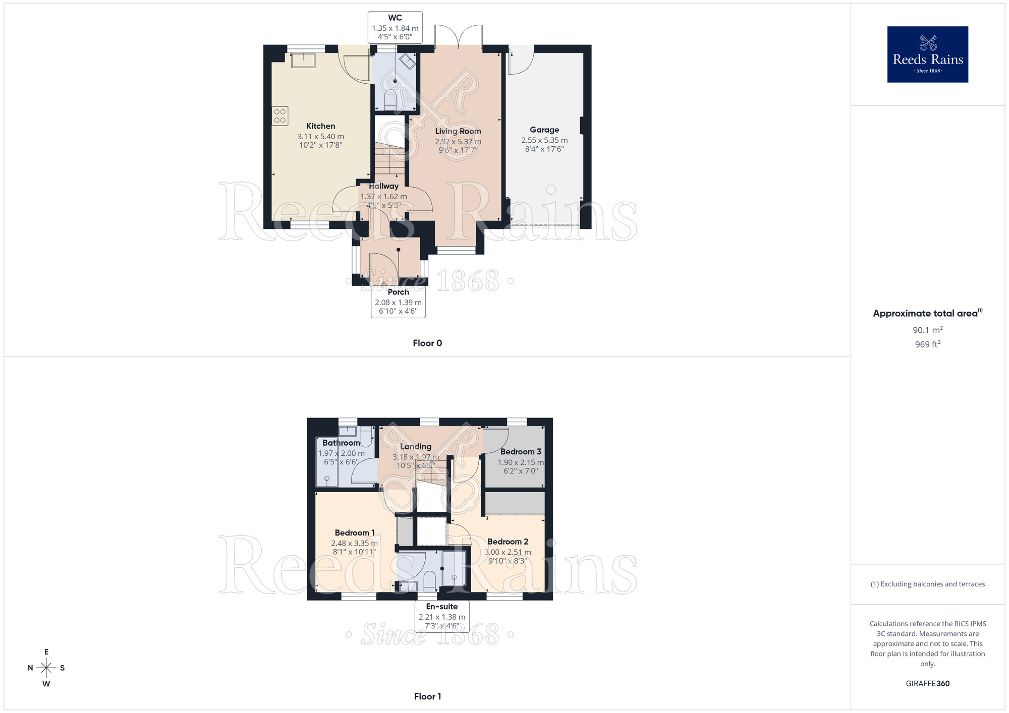 Floorplan of 3 bedroom Semi Detached House for sale, Winifred Drive, Liverpool, Merseyside, L7