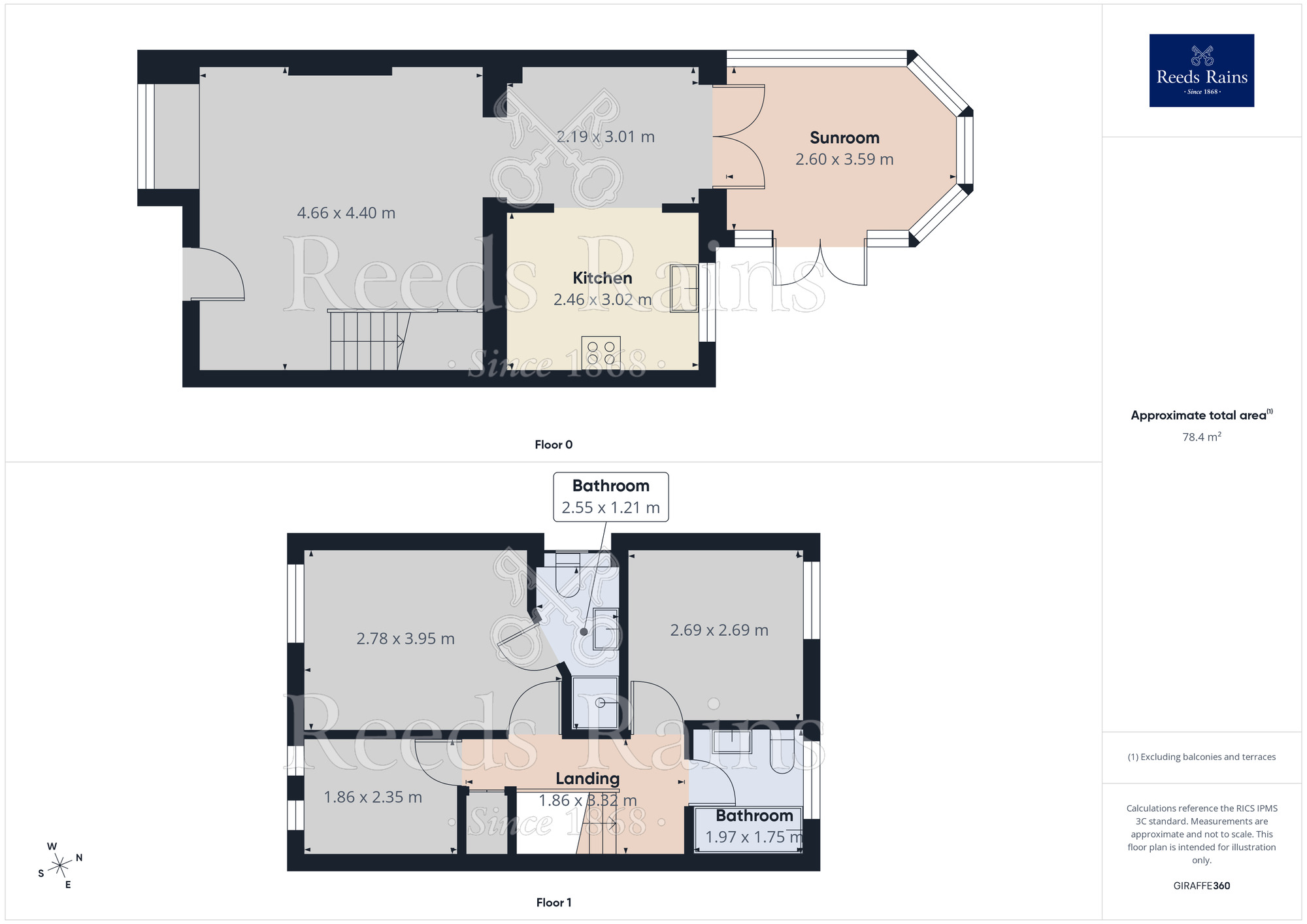 Floorplan of 3 bedroom Semi Detached House to rent, The Cedars, Liverpool, Merseyside, L12