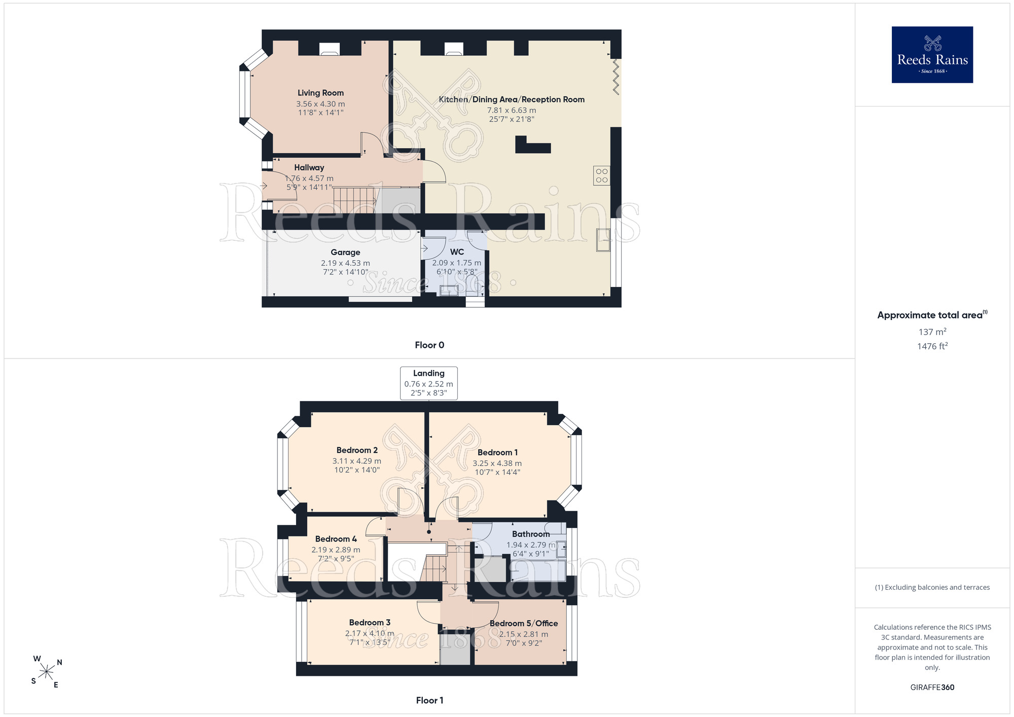 Floorplan of 5 bedroom Semi Detached House for sale, Parkside Drive, Liverpool, Merseyside, L12