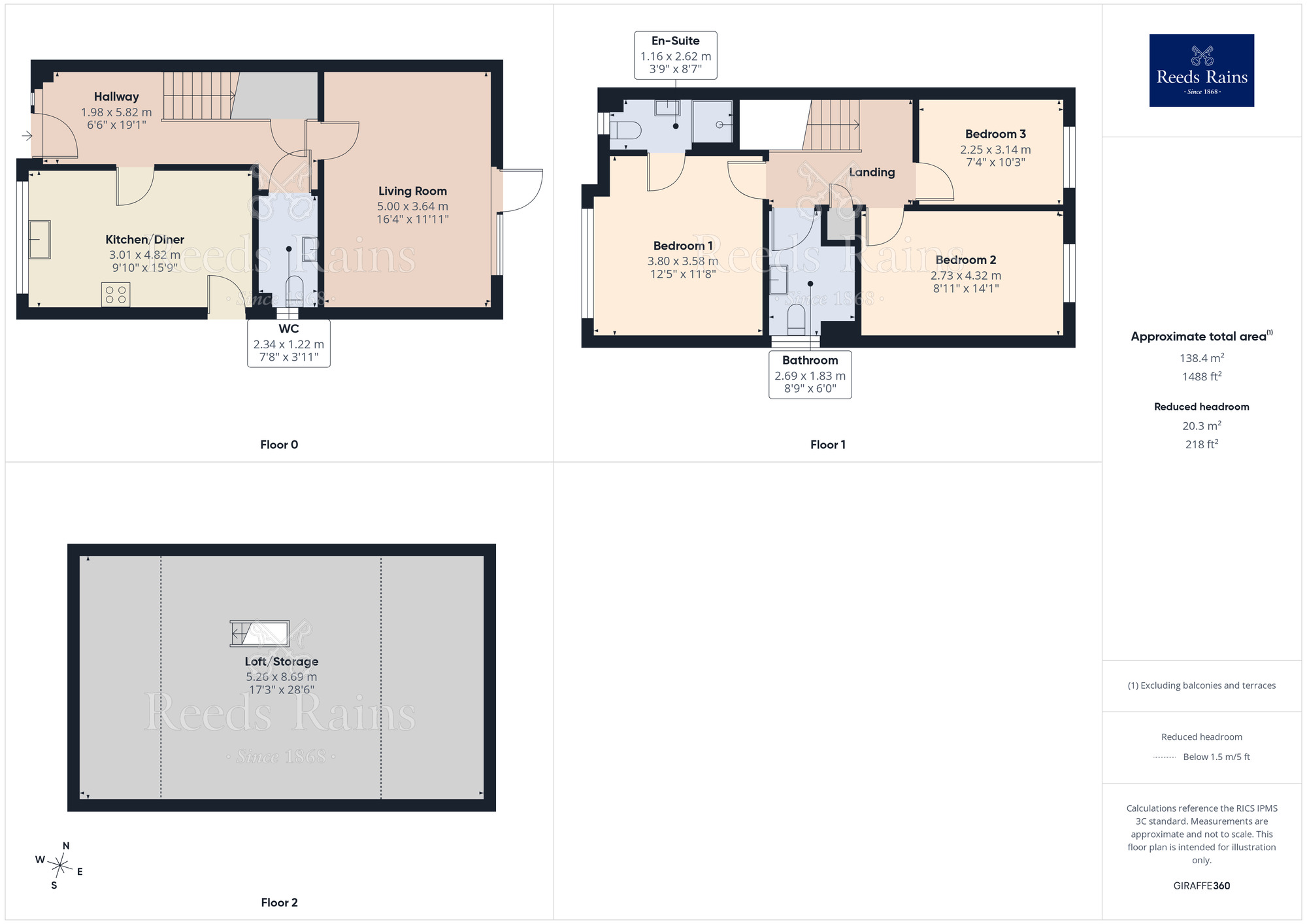Floorplan of 3 bedroom Semi Detached House for sale, Lamport Street, Liverpool, Merseyside, L8