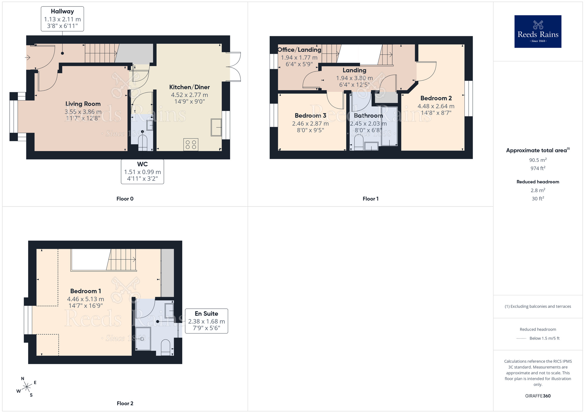 Floorplan of 3 bedroom Mid Terrace House for sale, Oswestry Street, Liverpool, Merseyside, L5