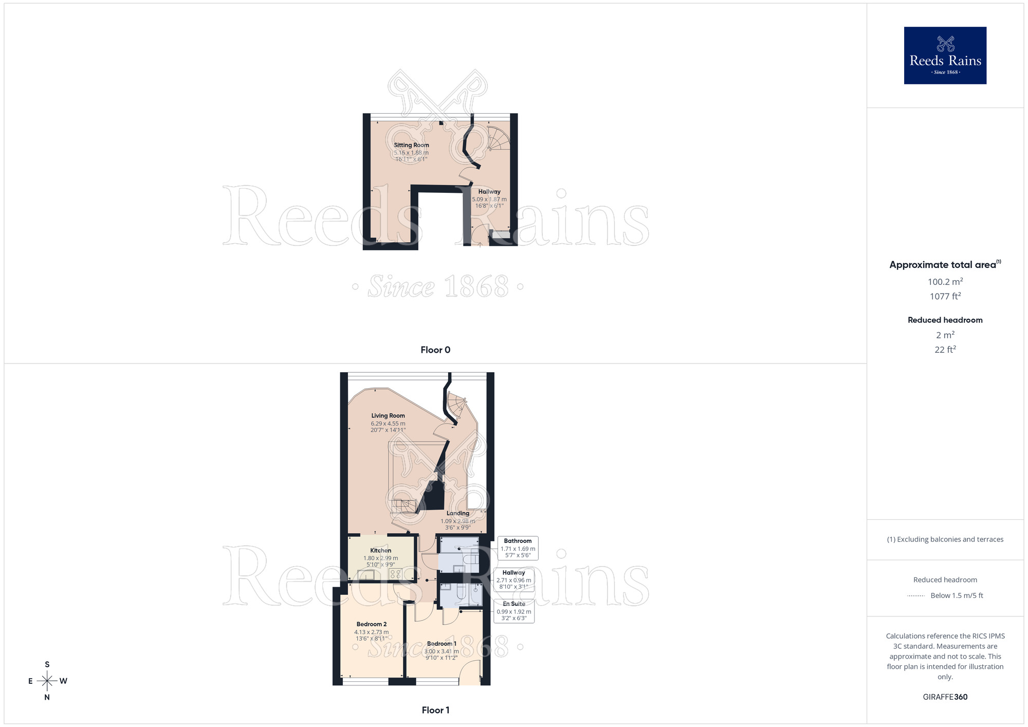 Floorplan of 2 bedroom Flat for sale, Royal Quay, Liverpool, Merseyside, L3