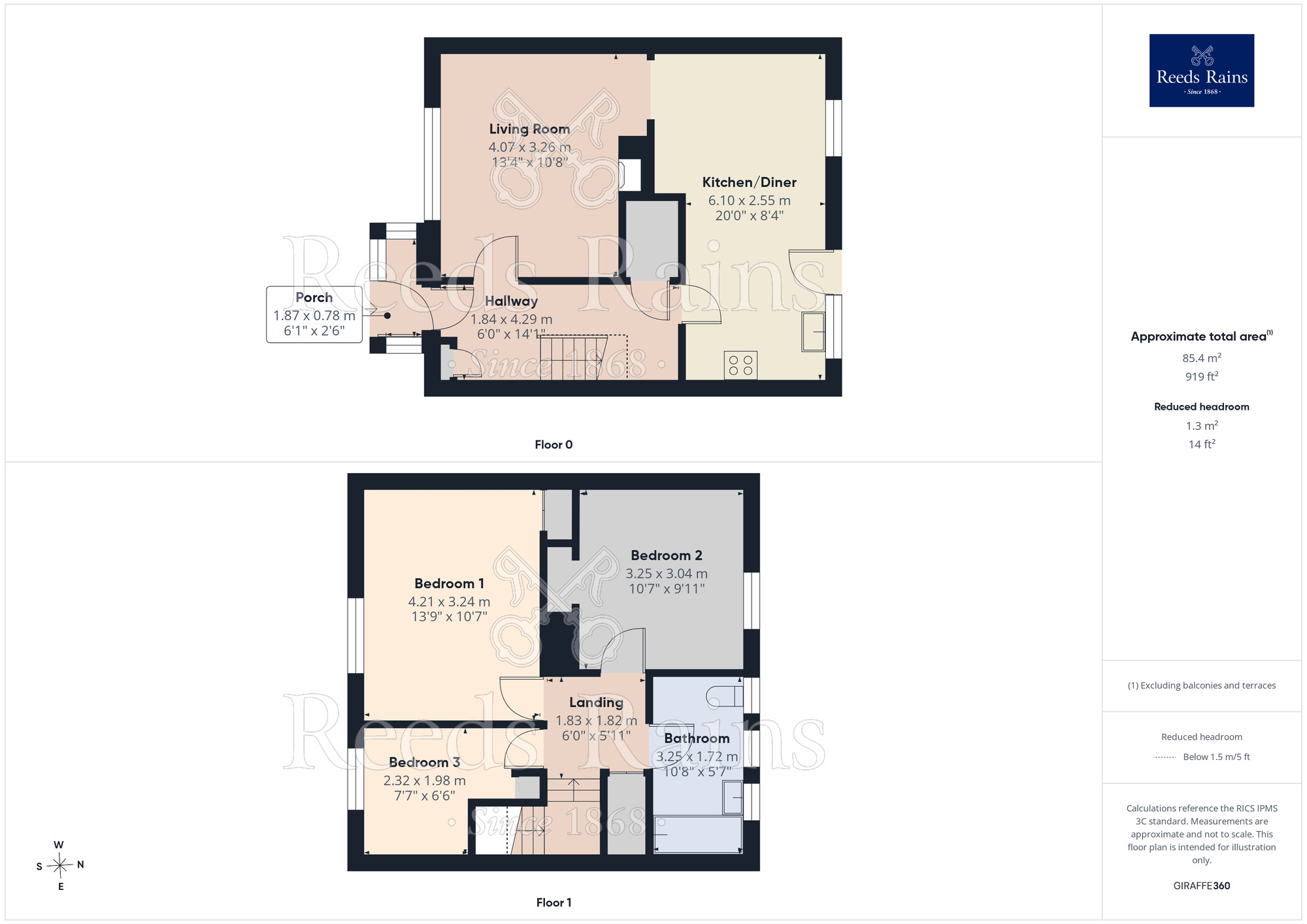 Floorplan of 3 bedroom Mid Terrace House for sale, Dam Wood Road, Liverpool, Merseyside, L24