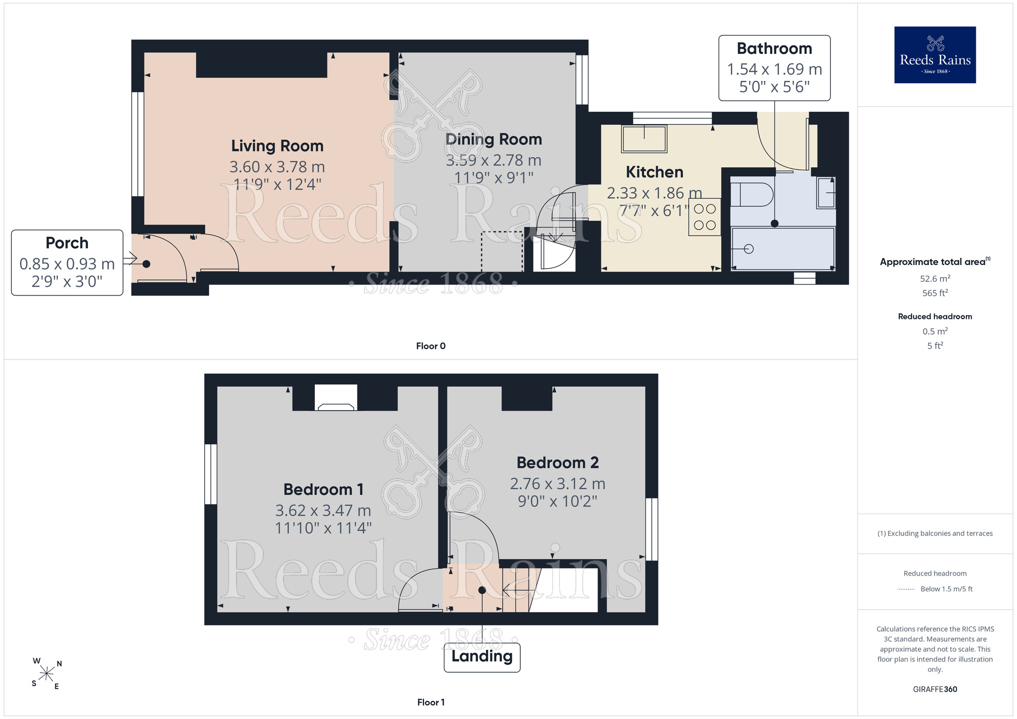 Floorplan of 2 bedroom Mid Terrace House for sale, Hayfield Street, Liverpool, Merseyside, L4