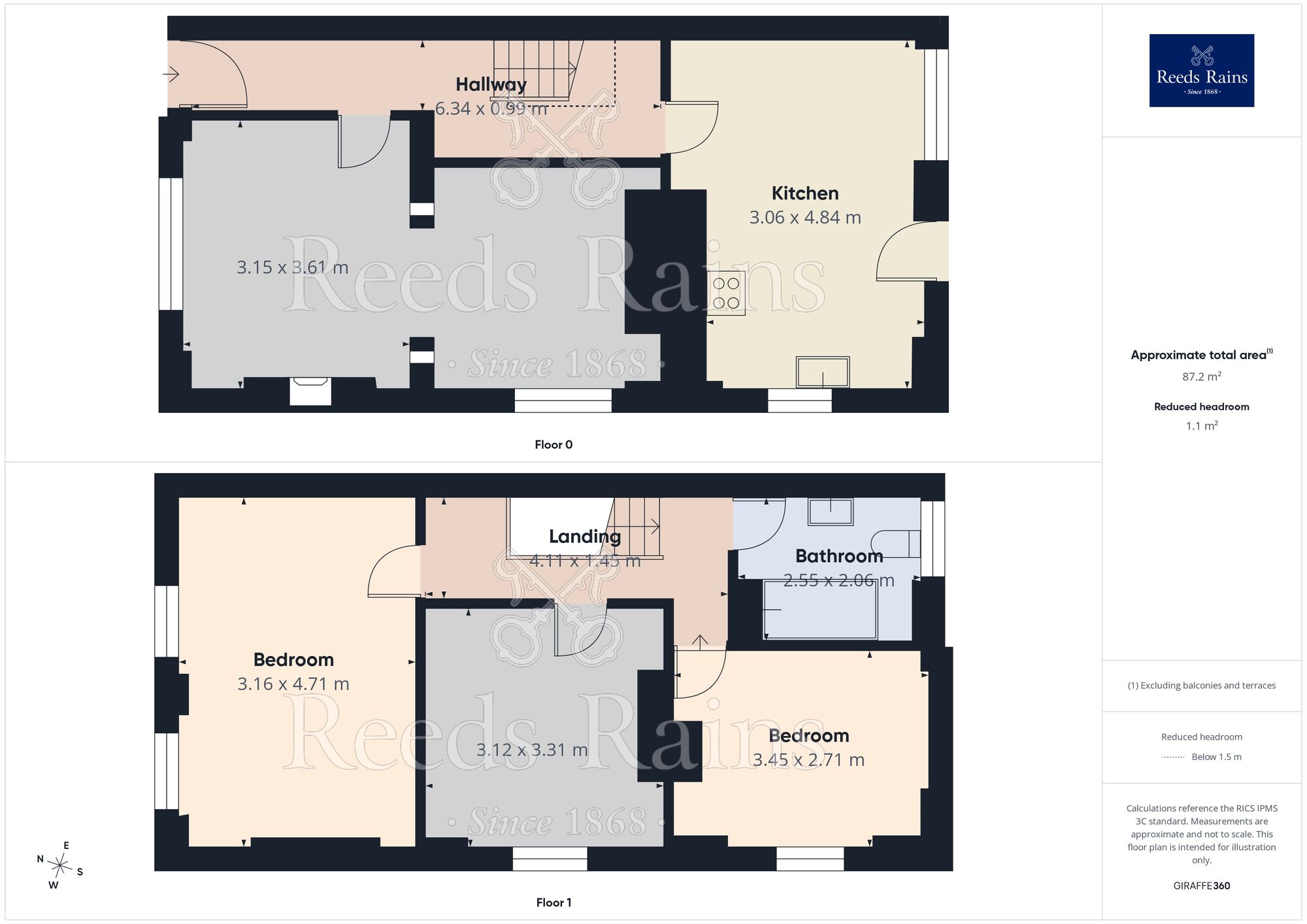 Floorplan of 3 bedroom End Terrace House for sale, Gwendoline Street, Liverpool, Merseyside, L8