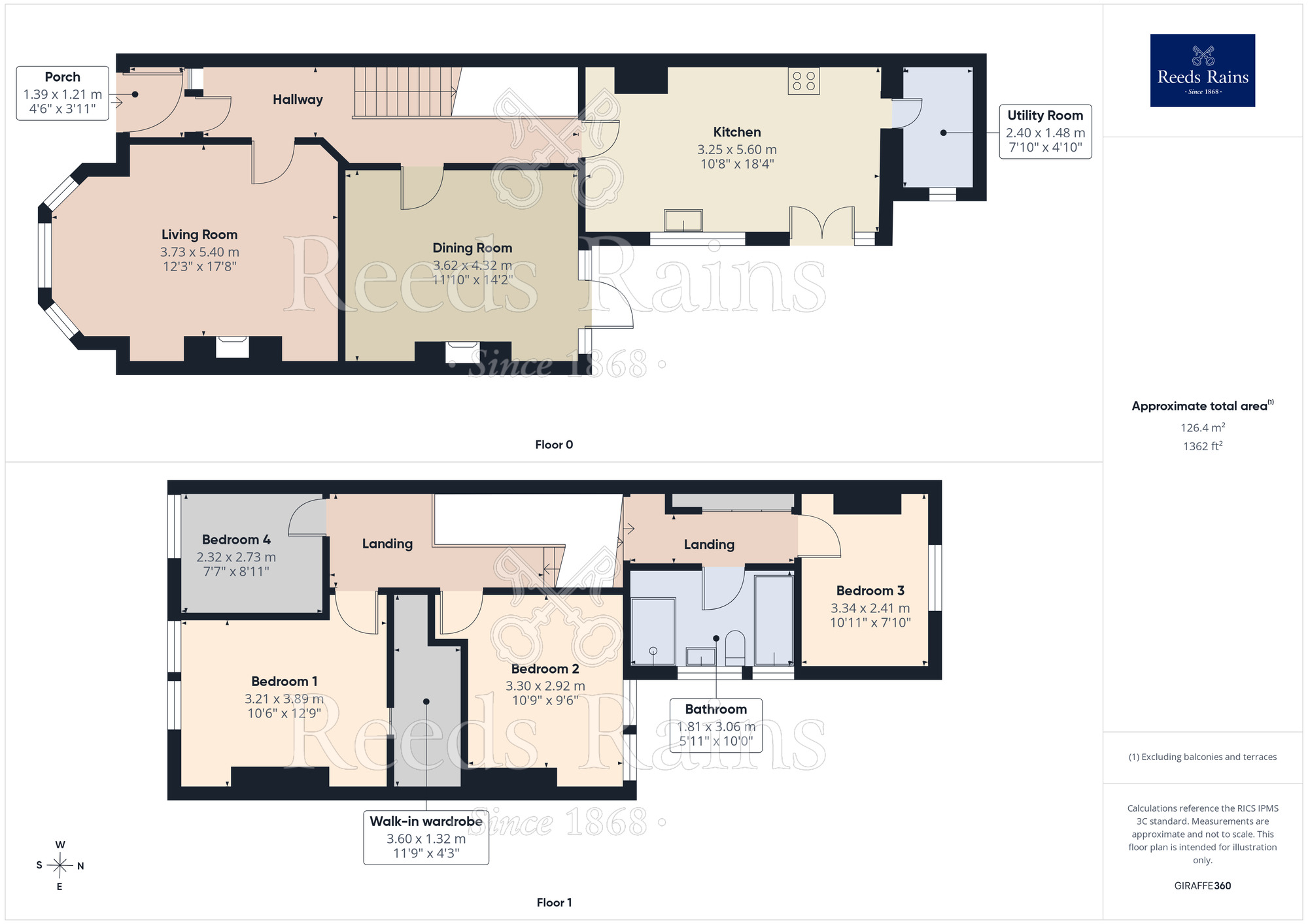 Floorplan of 4 bedroom Mid Terrace House for sale, High Street, Wavertree, Merseyside, L15