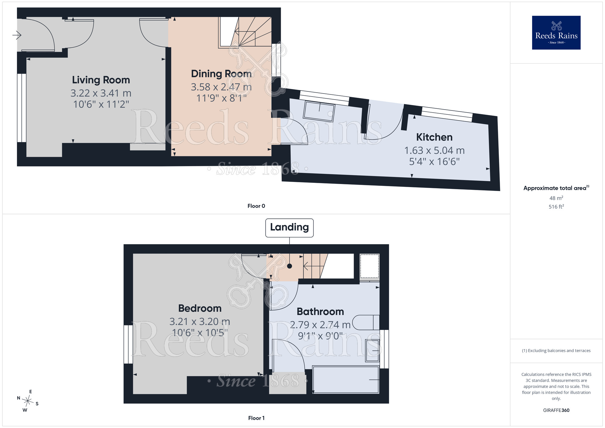 Floorplan of 1 bedroom Mid Terrace House for sale, Romley Street, Liverpool, Merseyside, L4