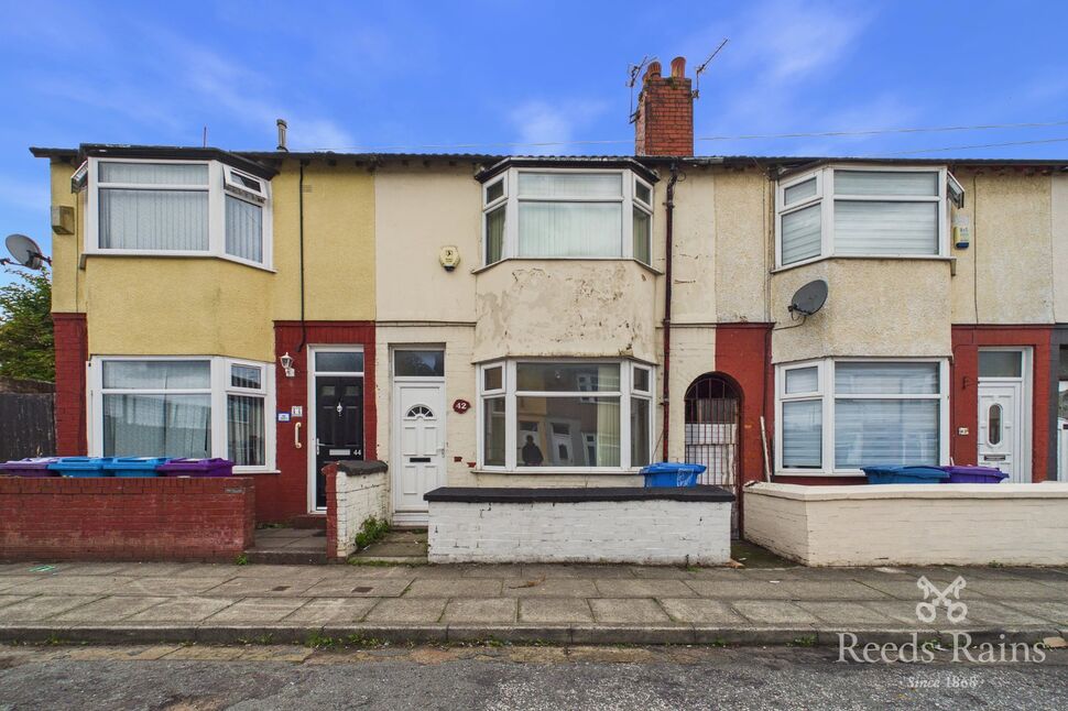 Main image of 2 bedroom Mid Terrace House for sale, Empress Road, Anfield, Merseyside, L6