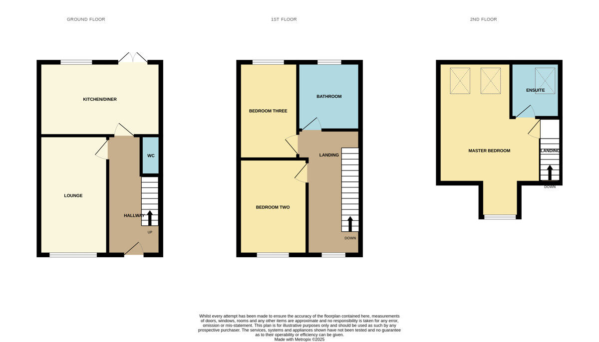 Floorplan of 3 bedroom Semi Detached House to rent, Standingwood Road, Ellesmere Port, CH65