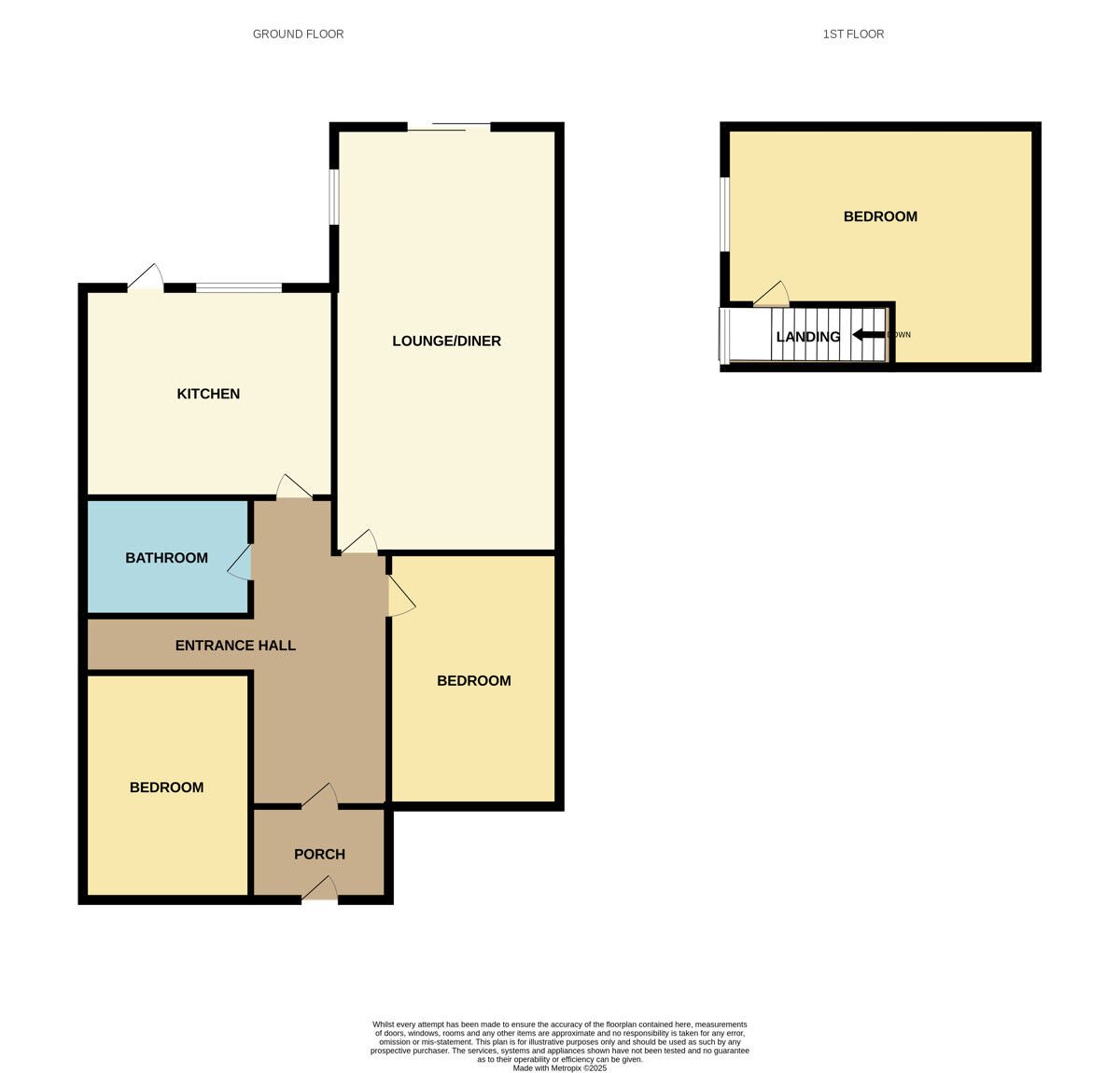 Floorplan of 3 bedroom Semi Detached House for sale, Buttermere Avenue, Ellesmere Port, CH65