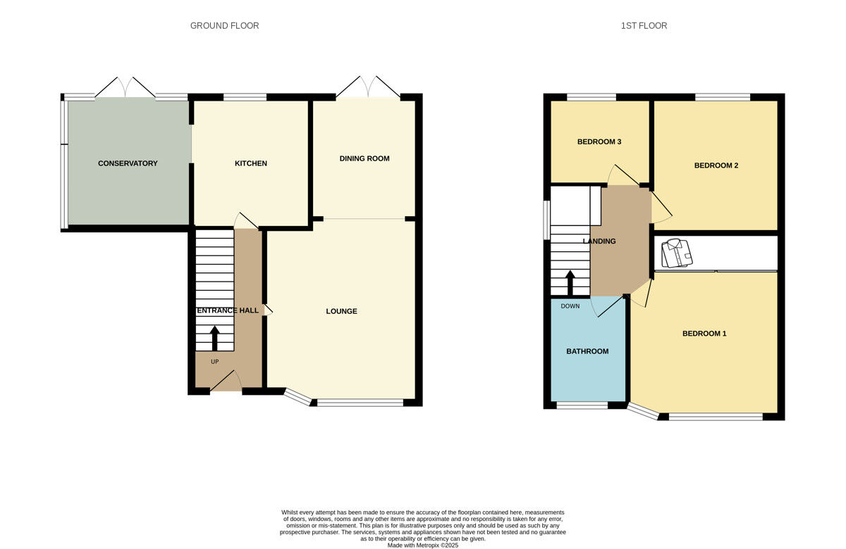 Floorplan of 3 bedroom Semi Detached House for sale, Rossmore Road West, Ellesmere Port, CH66
