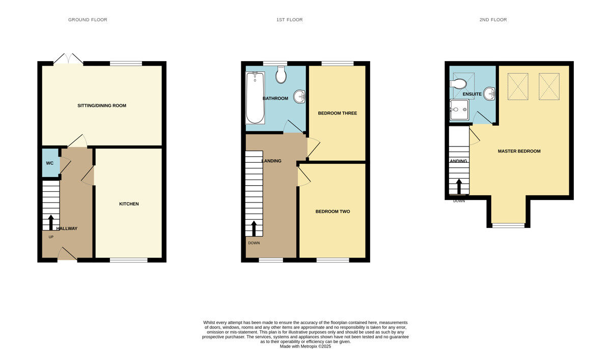 Floorplan of 3 bedroom End Terrace House for sale, Jacks Wood Avenue, Ellesmere Port, Cheshire, CH65