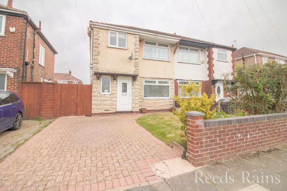 Main image of 3 bedroom Semi Detached House for sale, Girton Road, Ellesmere Port, Cheshire, CH65