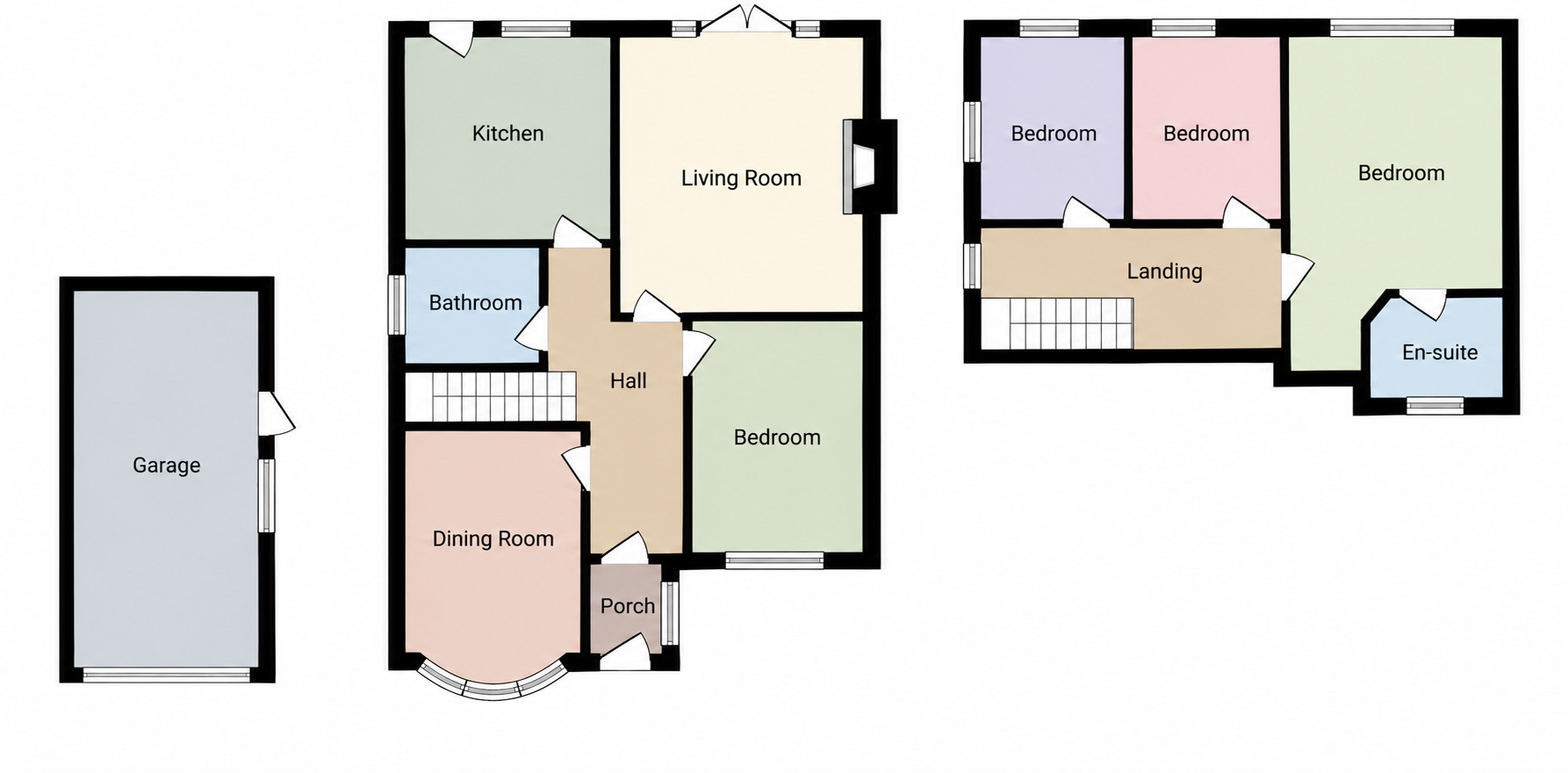 Floorplan of 4 bedroom Semi Detached House for sale, Buttermere Avenue, Ellesmere Port, Cheshire, CH65