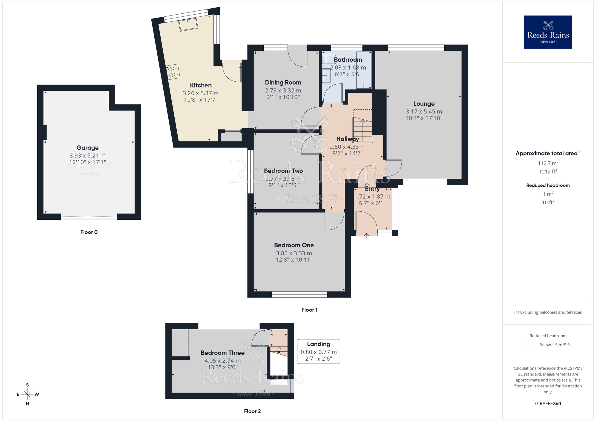 Floorplan of 3 bedroom Semi Detached Bungalow to rent, Gleave Avenue, Bollington, Cheshire, SK10