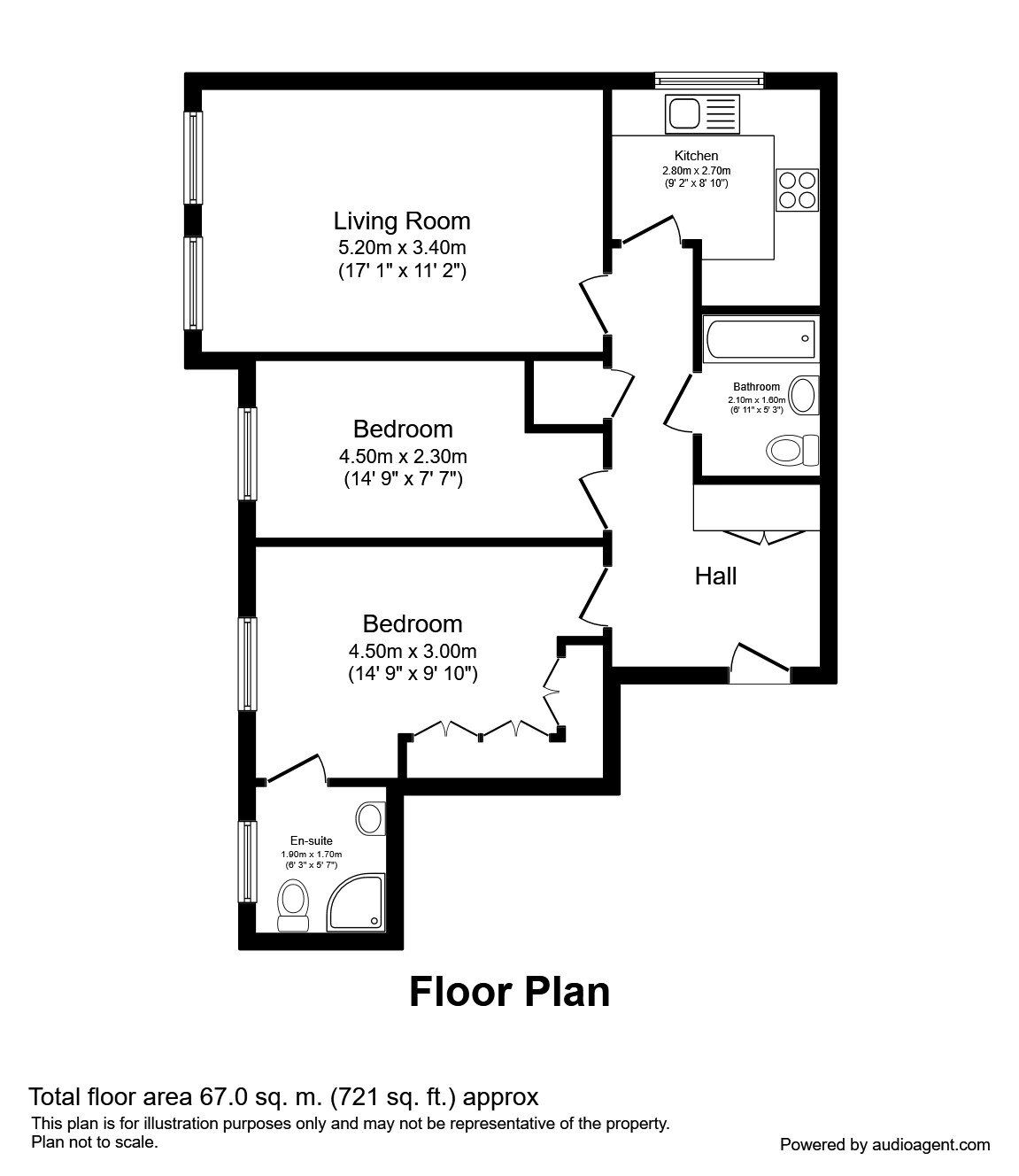2 bedroom Flat for sale, Victoria Road, Macclesfield, SK10 £204,000