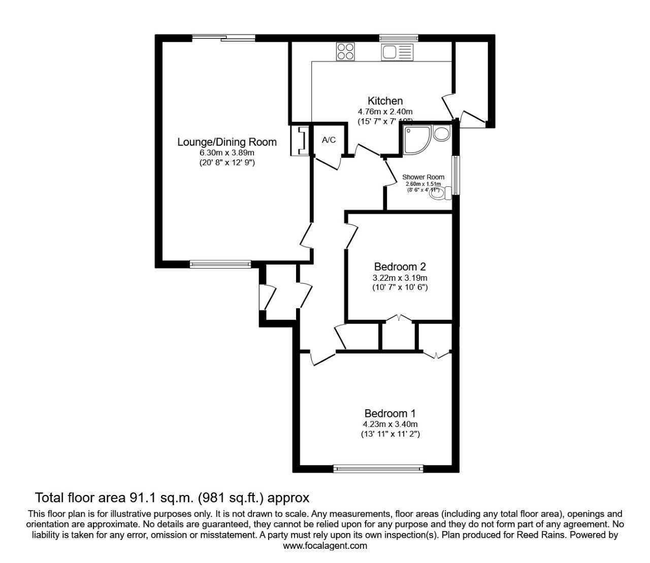 2 bedroom Detached Bungalow for sale, Bollinbarn Drive, Macclesfield