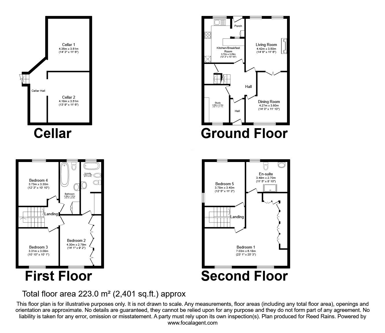 5 bedroom Mid Terrace House for sale, Chester Road, Macclesfield, SK11