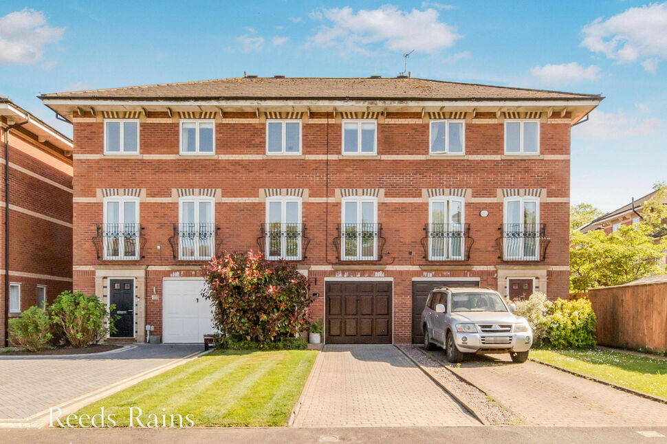 Main image of 4 bedroom Mid Terrace House for sale, Winchester Drive, Macclesfield, Cheshire, SK10