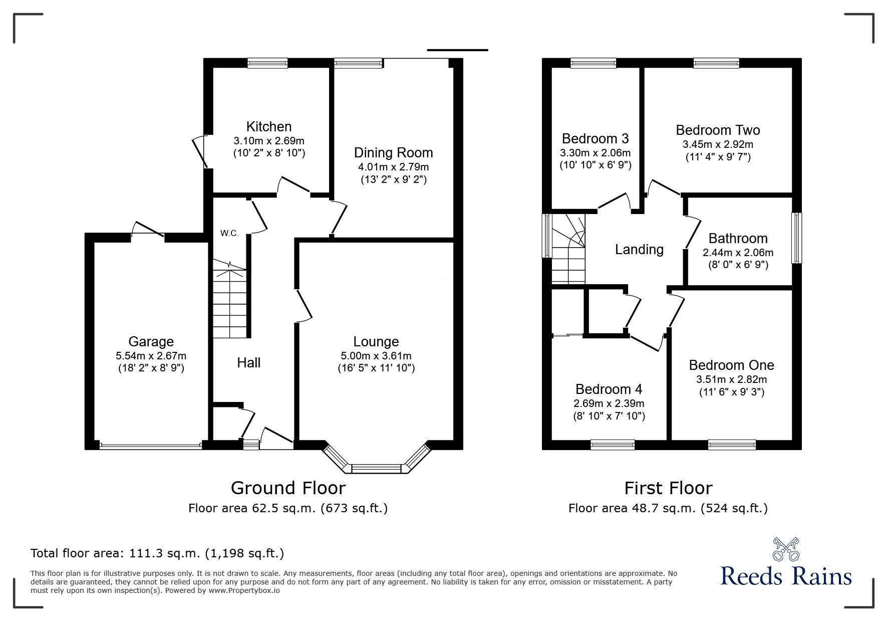 Floorplan of 4 bedroom Detached House for sale, Barnside Way, Tytherington, Cheshire, SK10