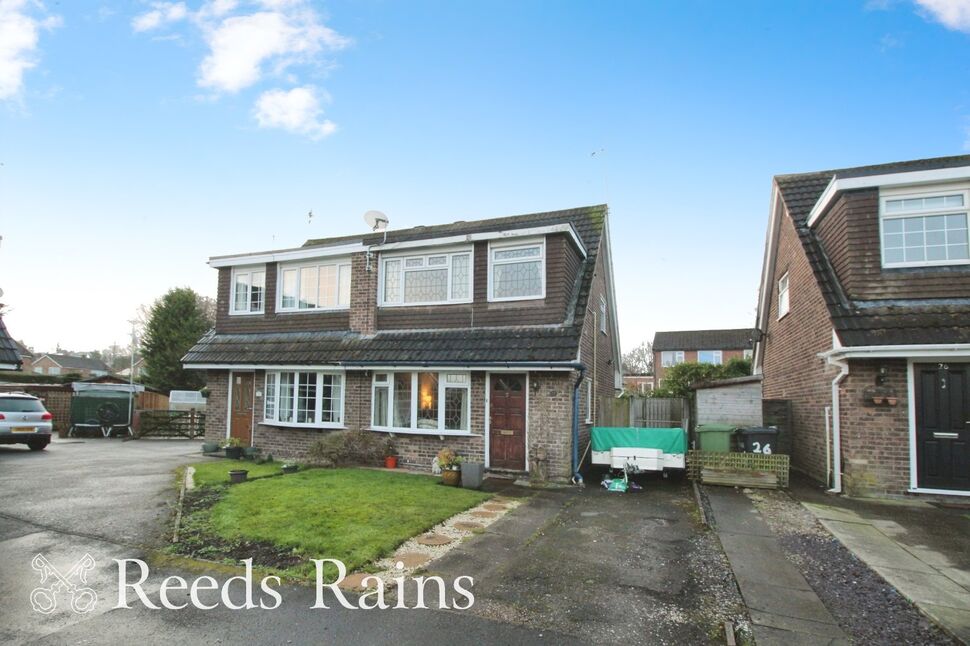 Main image of 3 bedroom Semi Detached House for sale, Birchinall Close, Macclesfield, Cheshire, SK11