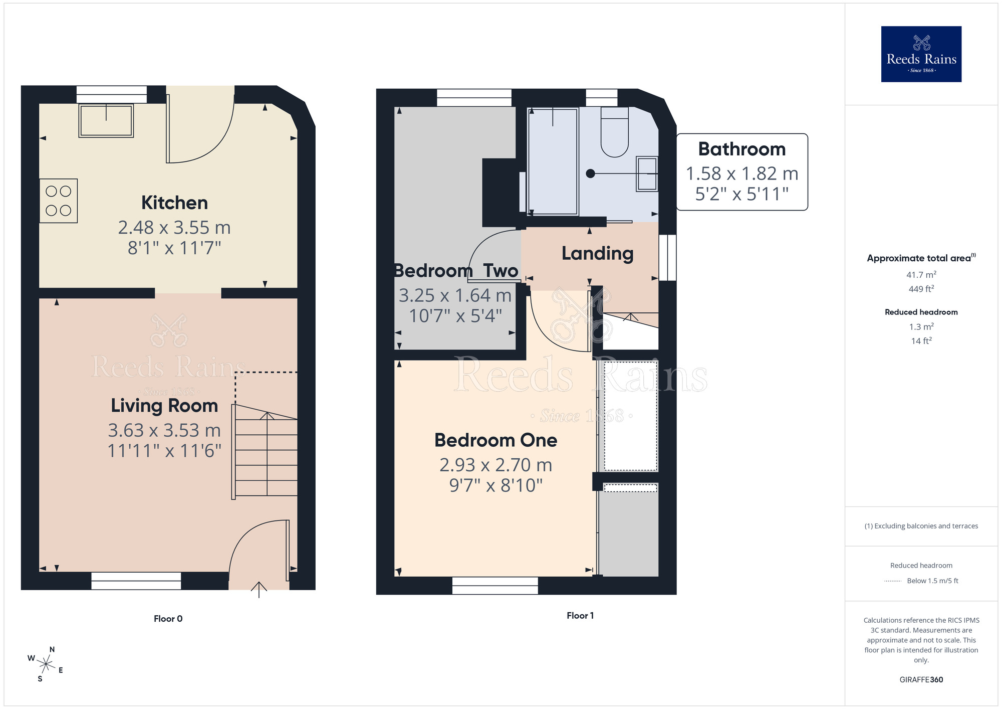Floorplan of 2 bedroom Semi Detached House to rent, Mee Street, Macclesfield, Cheshire, SK11