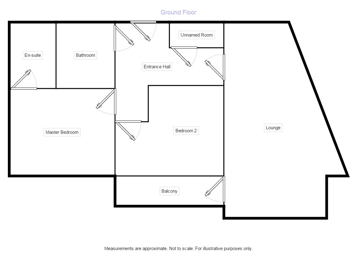 Floorplan of 2 bedroom  Flat to rent, Water Street, Manchester, Greater Manchester, M3