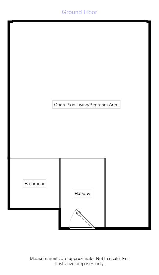 Floorplan of  Flat to rent, Brewer Street, Manchester, M1