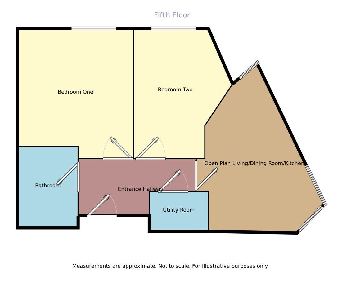 Floorplan of 2 bedroom  Flat to rent, Water Street, Manchester, M3