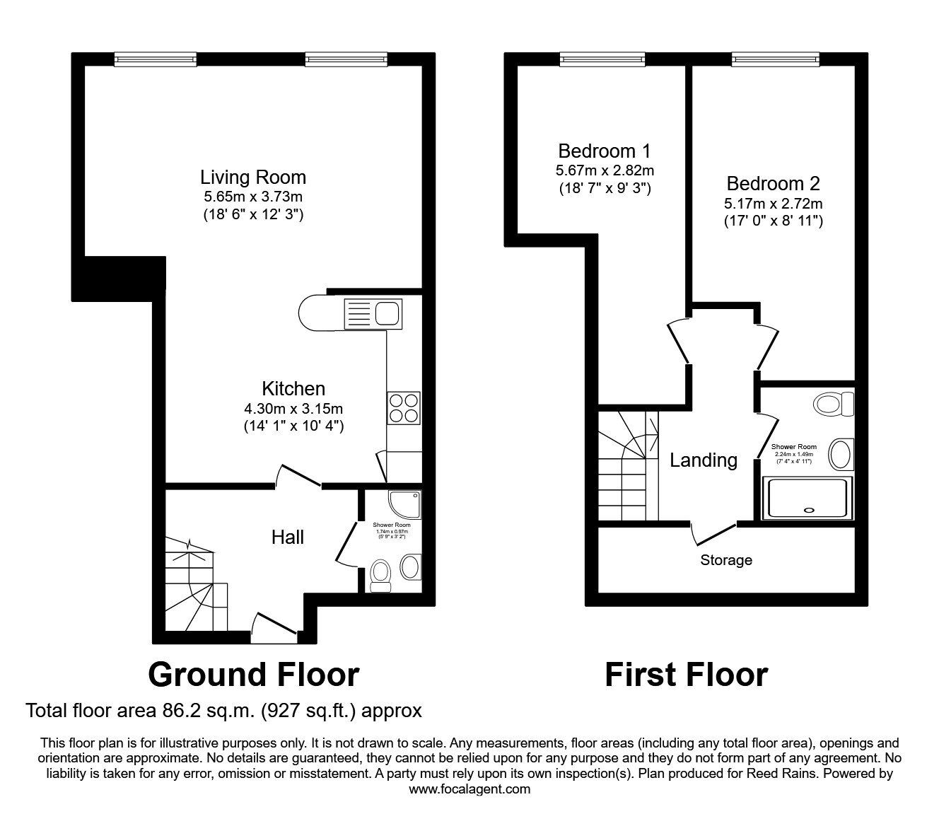 Floorplan of 2 bedroom Flat to rent, Sorting Office Building, 7 Mirabel Street, Greater Manchester, M3