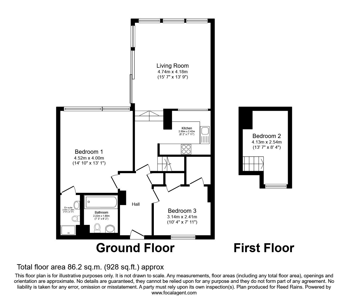 Floorplan of 2 bedroom  Flat to rent, Princess Street, Manchester, Greater Manchester, M1
