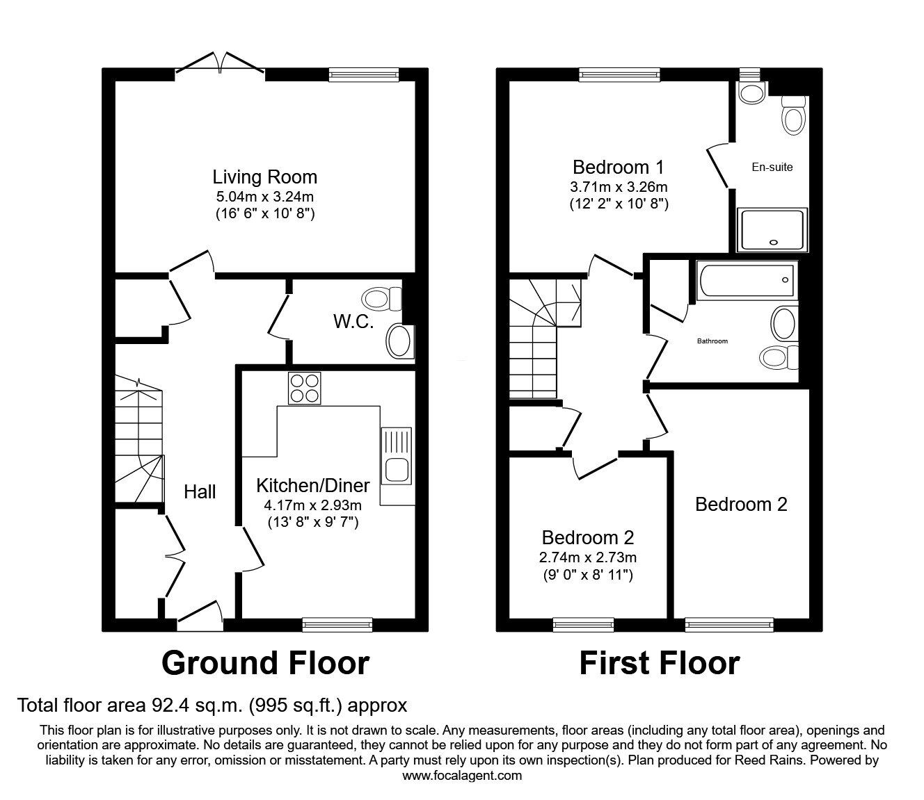 Floorplan of 3 bedroom Semi Detached House for sale, Varley Street, Manchester, M40