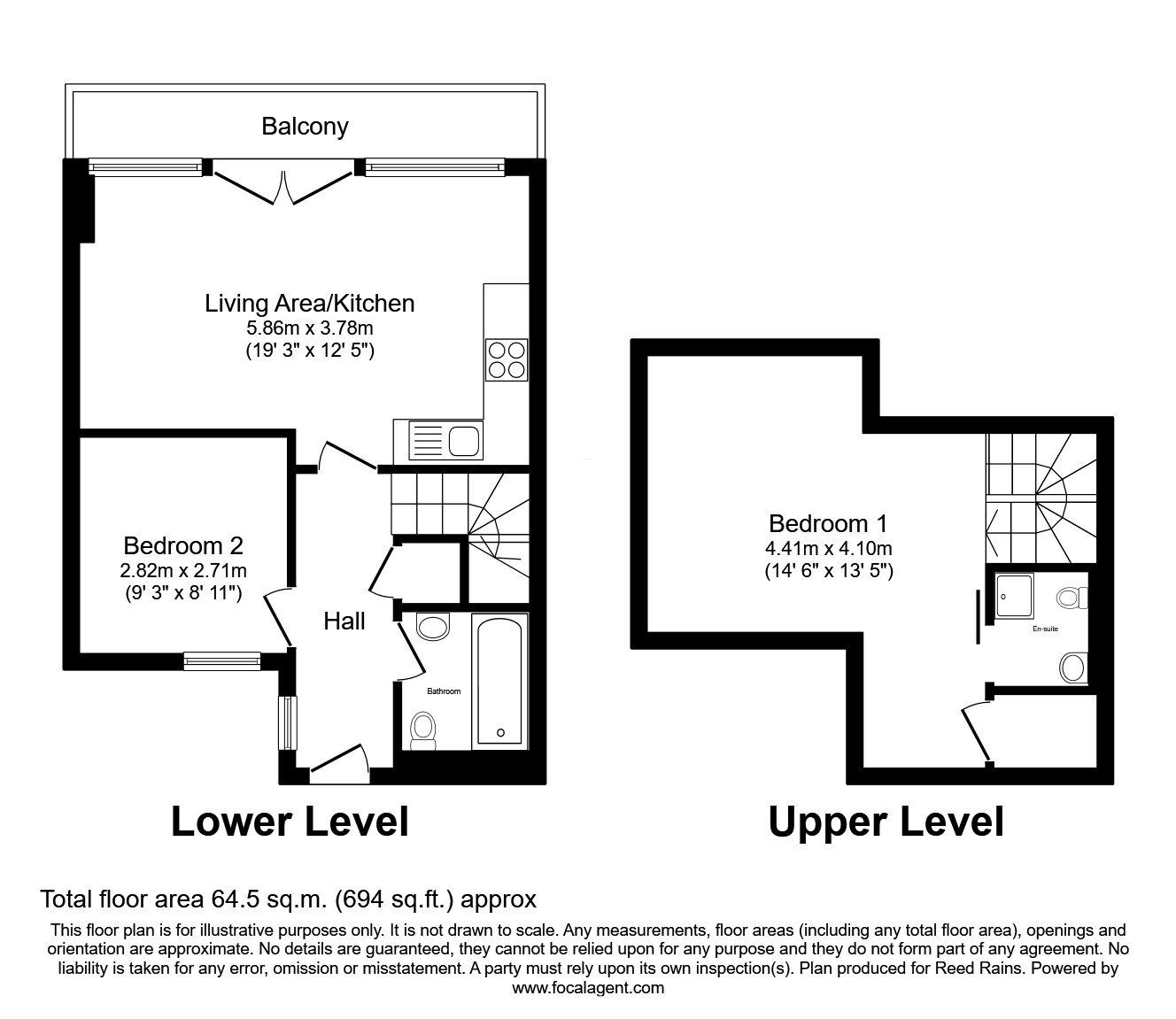 Floorplan of 2 bedroom  Flat for sale, Pollard Street, Manchester, M4