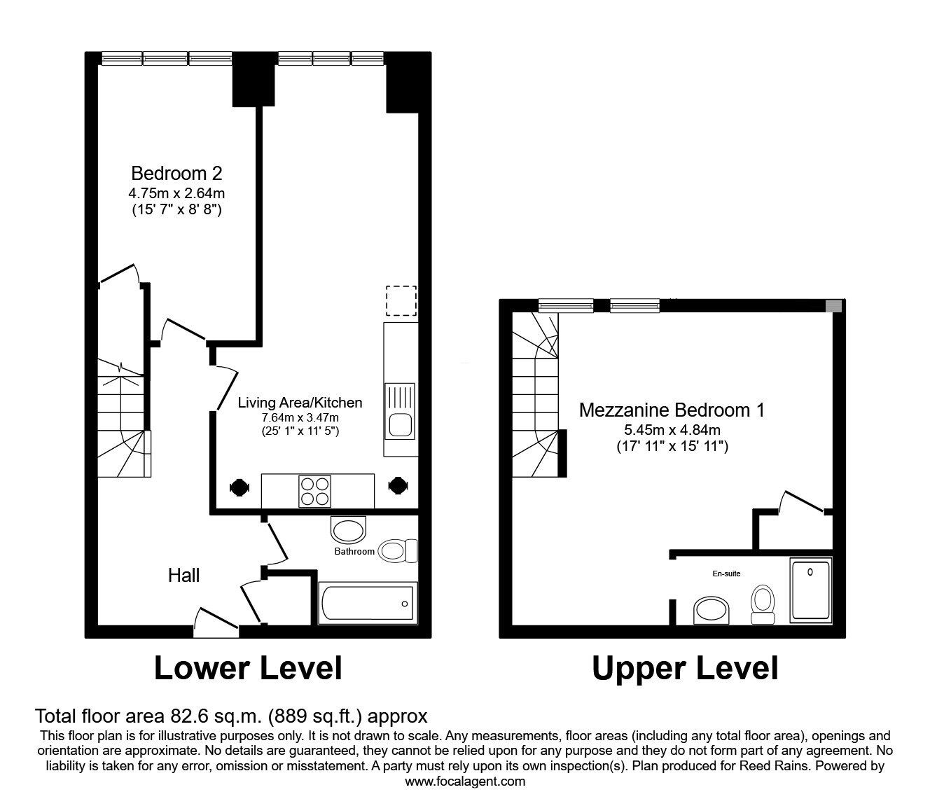 Floorplan of 2 bedroom  Flat for sale, Pollard Street, Manchester, M4