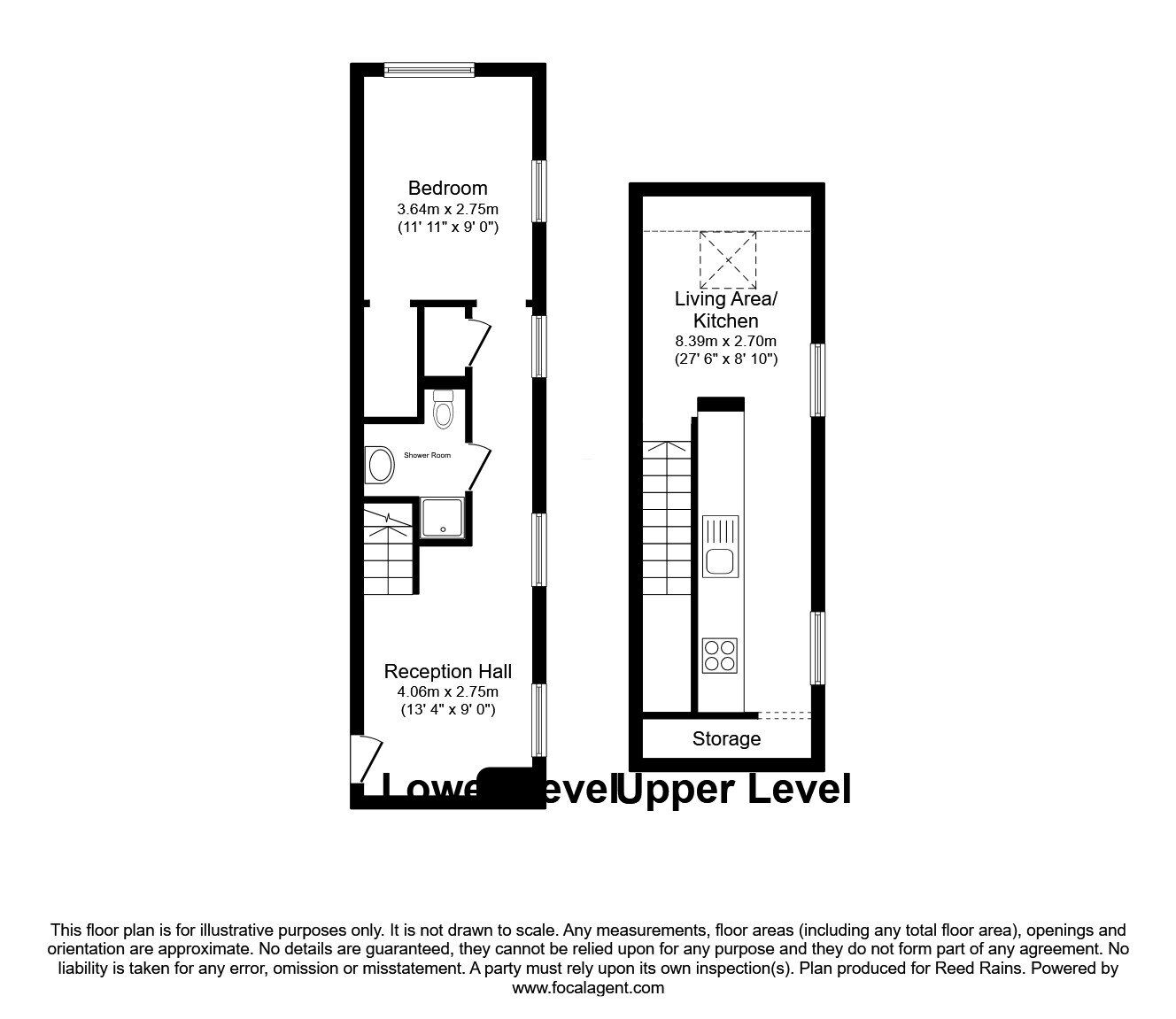 Floorplan of 1 bedroom Flat for sale, Chapeltown Street, Manchester, M1