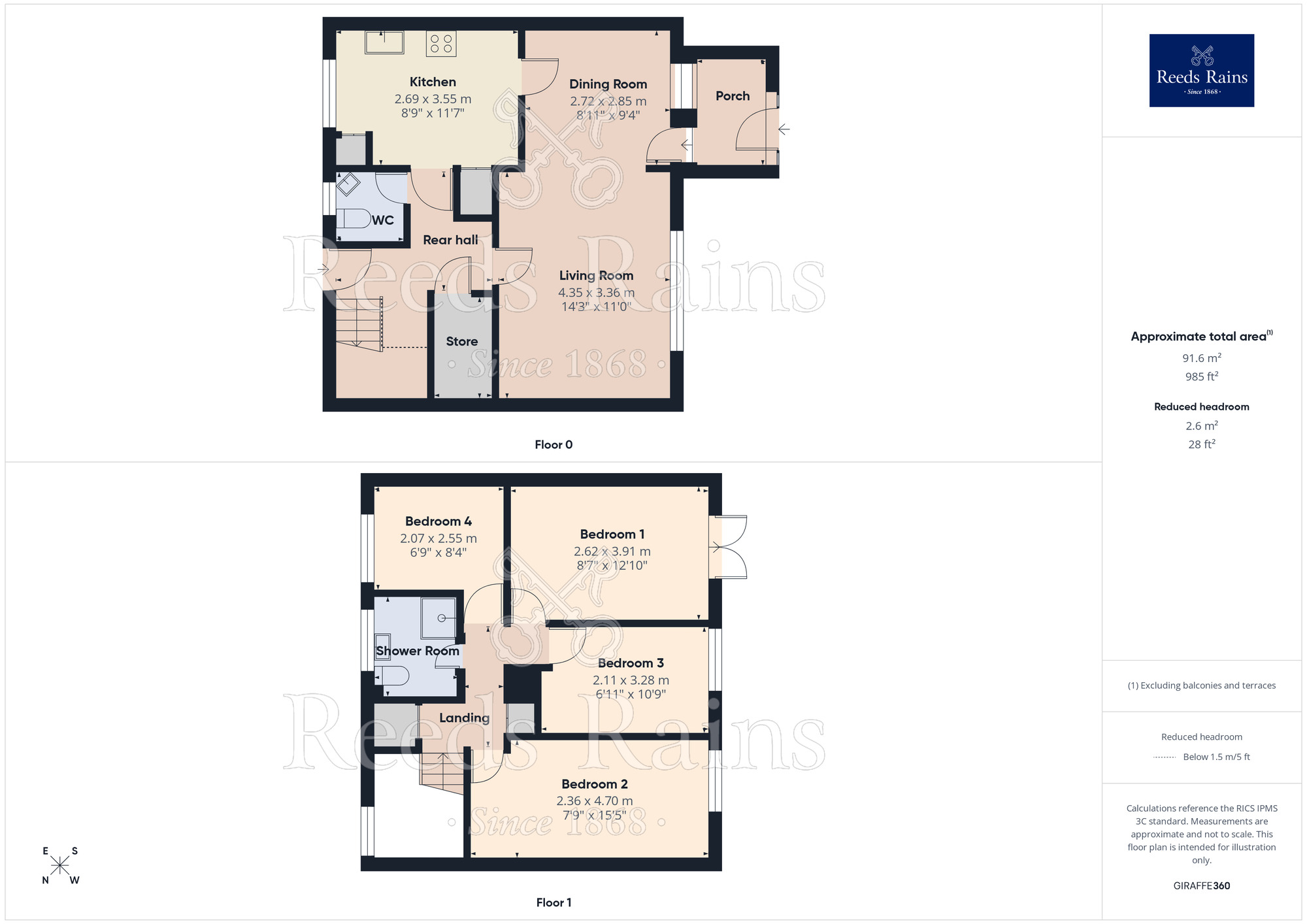 Floorplan of 4 bedroom End Terrace House for sale, Kincardine Road, Manchester, M13