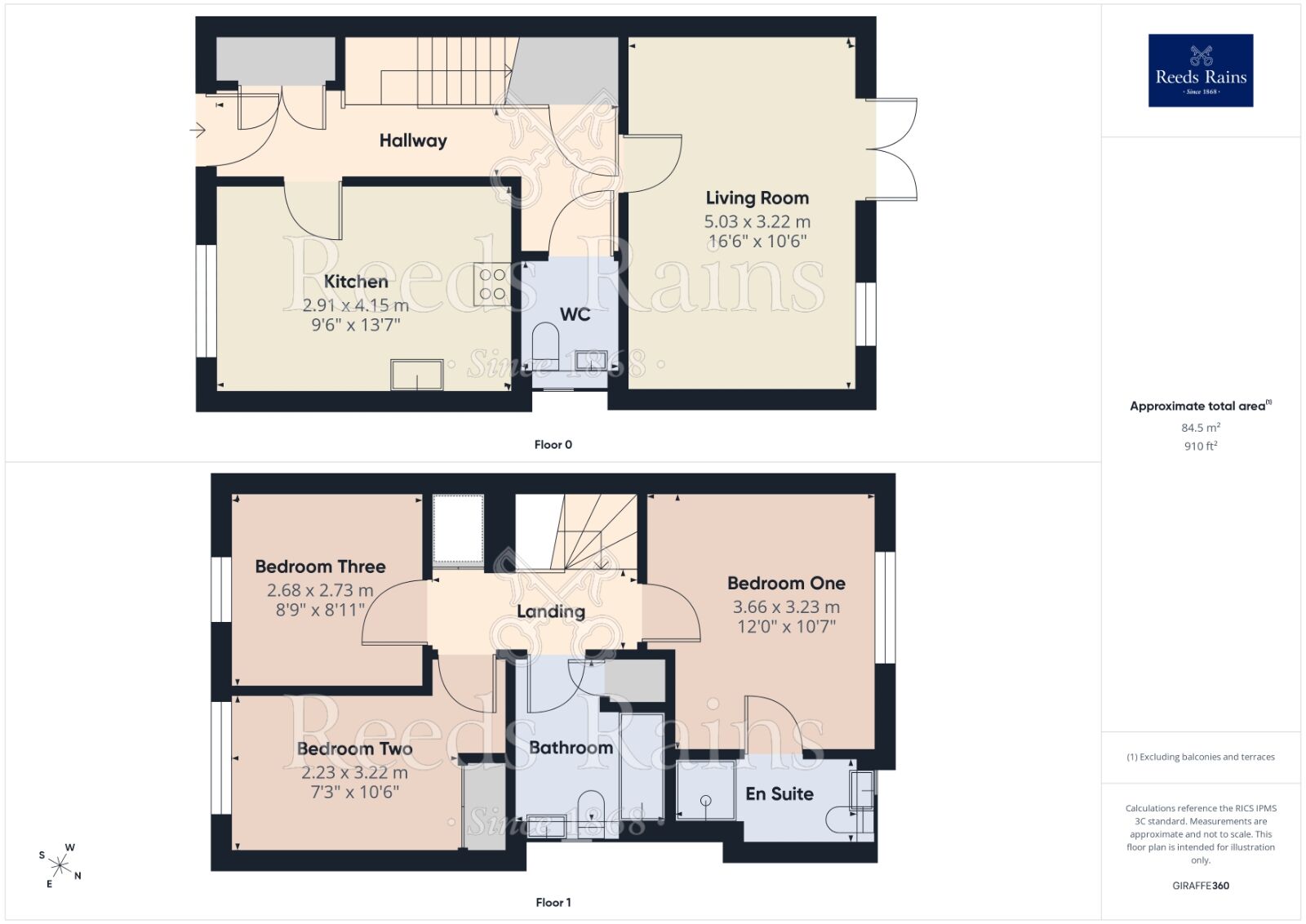 Floorplan of 3 bedroom End Terrace House to rent, Sabden Close, Manchester, Greater Manchester, M40
