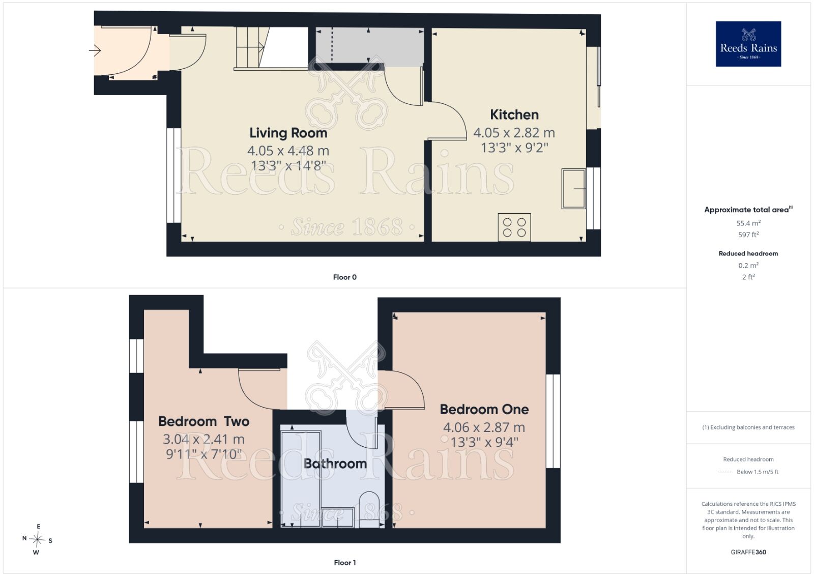 Floorplan of 2 bedroom Mid Terrace House to rent, Greton Close, Manchester, Greater Manchester, M13
