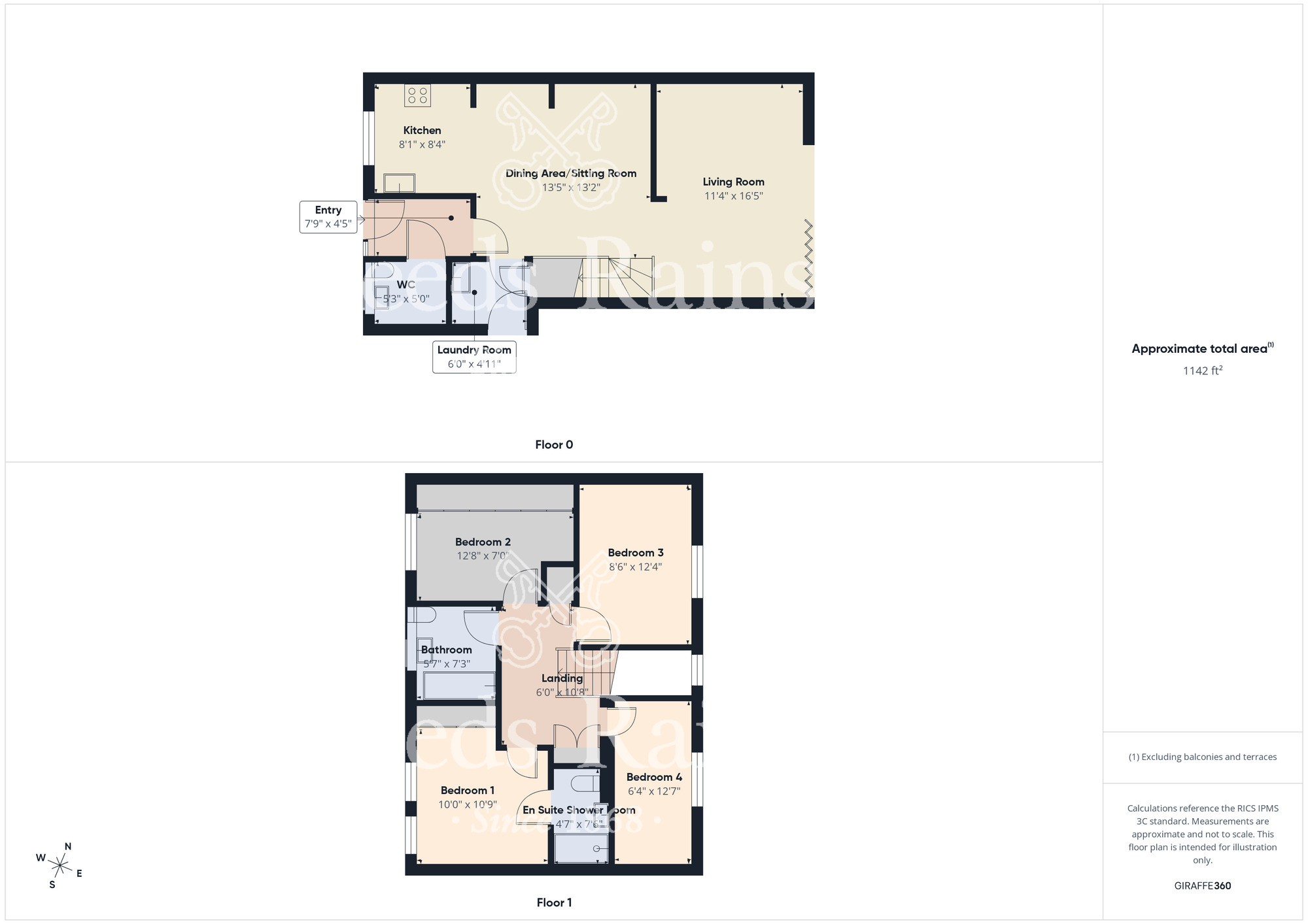 Floorplan of 4 bedroom Detached House for sale, Alan Peacock Way, Middlesbrough, North Yorkshire, TS4