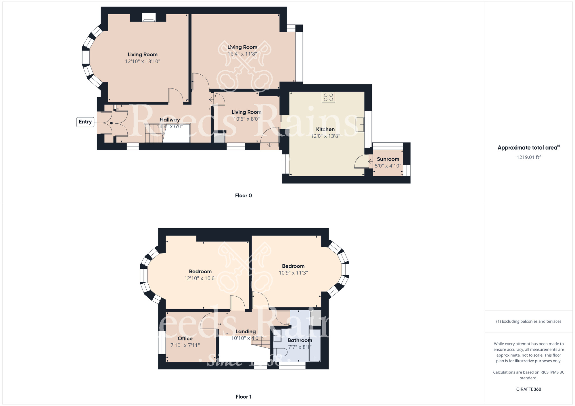 Floorplan of 3 bedroom End Terrace House for sale, Grosvenor Road, Middlesbrough, North Yorkshire, TS5
