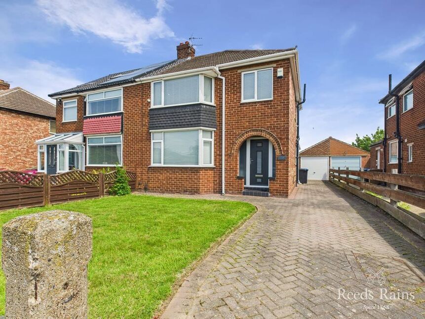Main image of 3 bedroom Semi Detached House for sale, The Oval, Middlesbrough, North Yorkshire, TS5