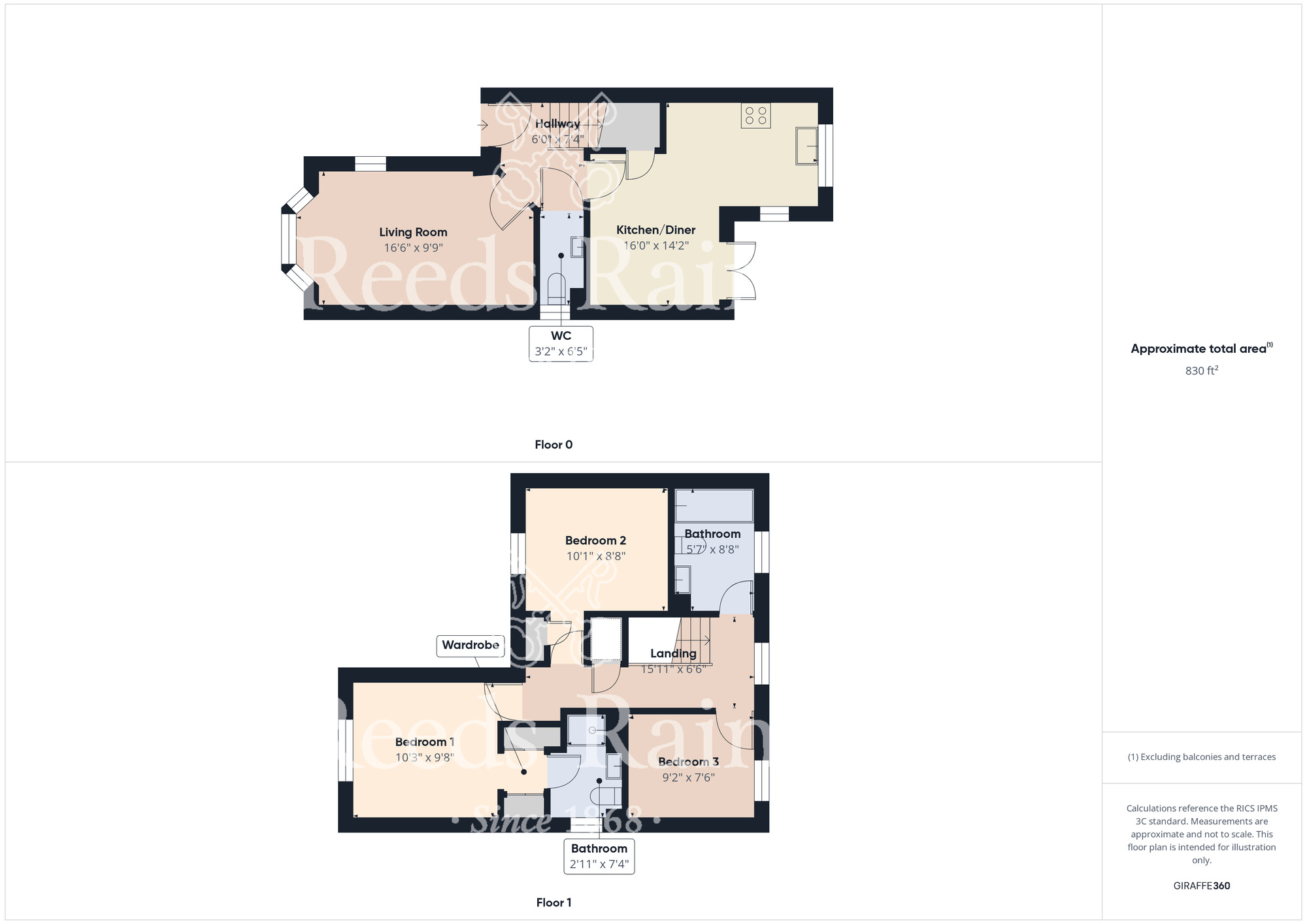 Floorplan of 3 bedroom Semi Detached House for sale, Dresser Lane, Middlesbrough, North Yorkshire, TS5