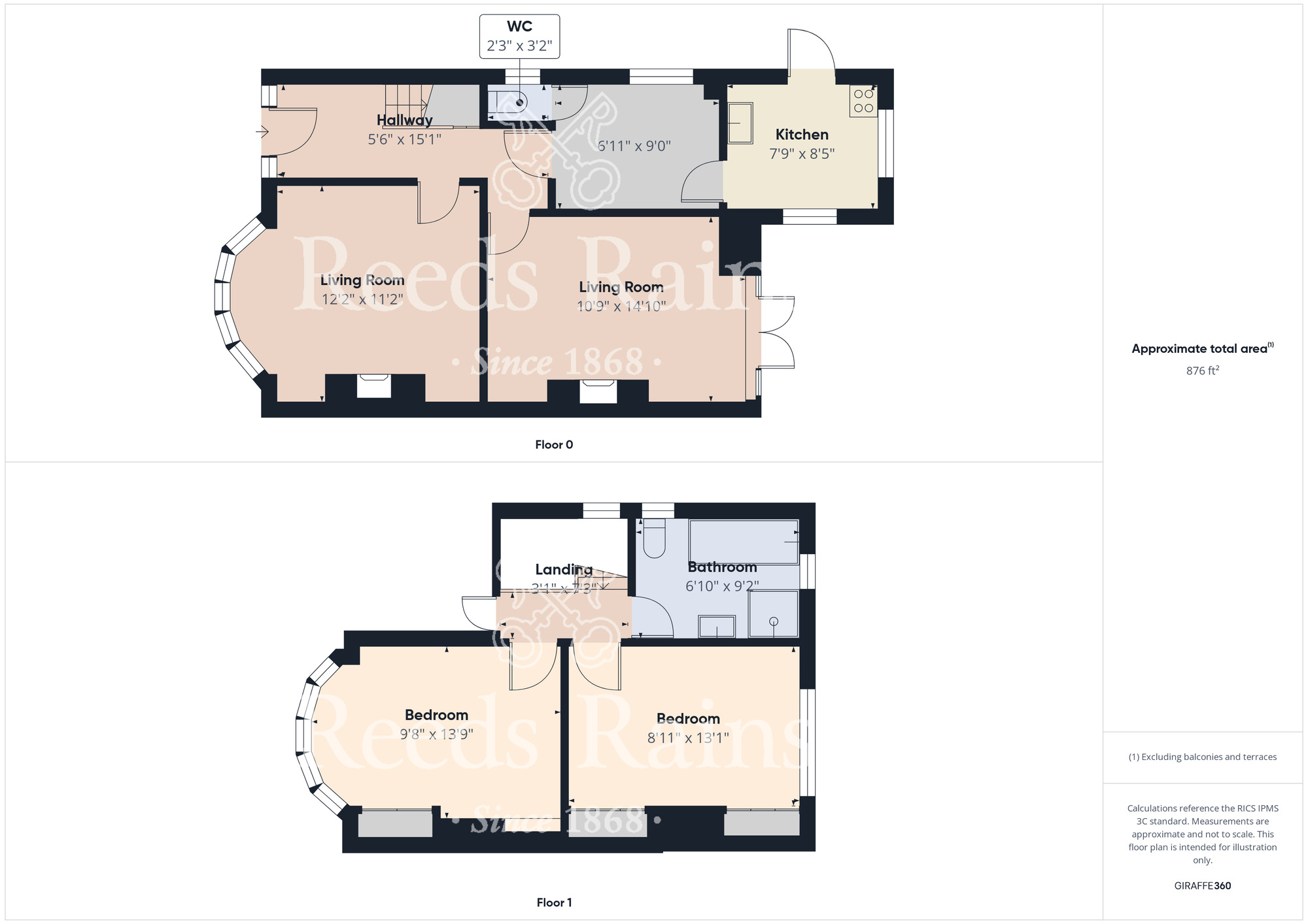 Floorplan of 3 bedroom Semi Detached House for sale, Abdale Avenue, Middlesbrough, TS5