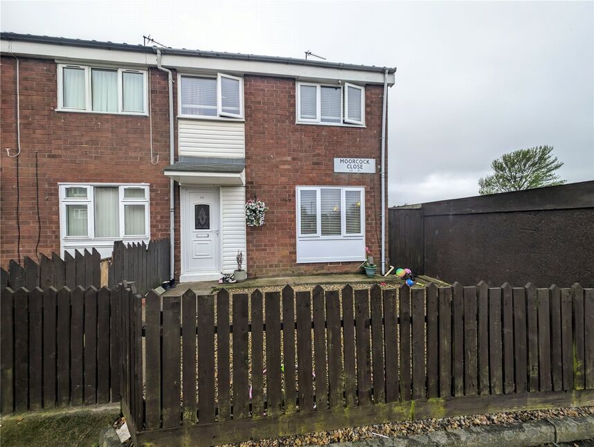Main image of 3 bedroom End Terrace House for sale, Moorcock Close, Middlesbrough, North Yorkshire, TS6
